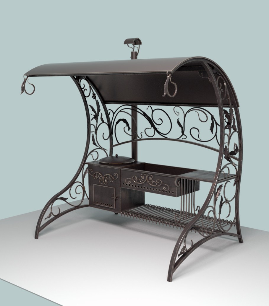 Мангал ковка