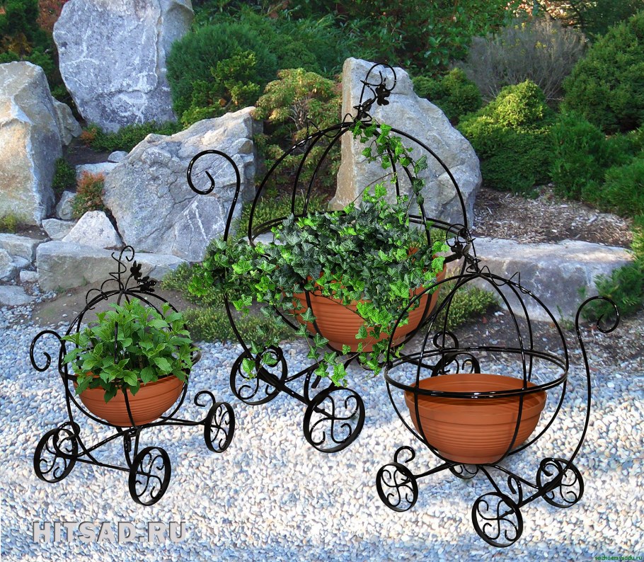 Цветочница Хитсад карета