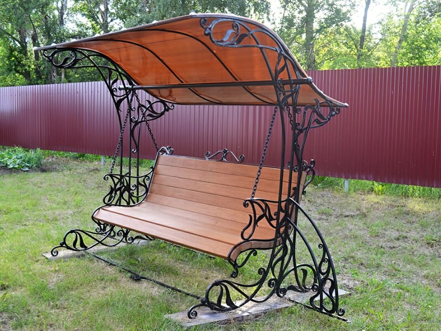 Качели кованые СКК-14