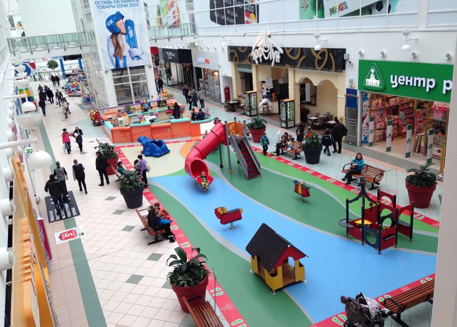 Мега Химки детская игровая площадка