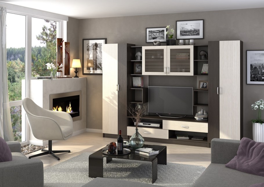 Ясень шимо светлый и дуб белфорт