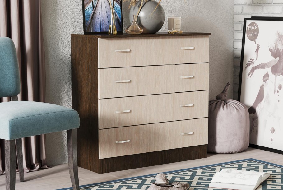 Ясень Анкор светлый и дуб сонома