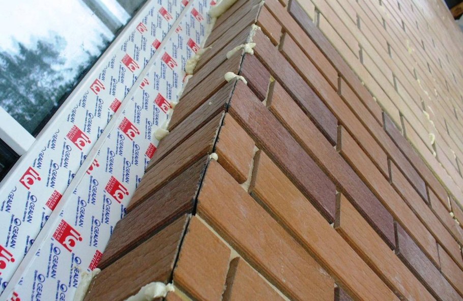 Фасадная панель полимер-композит кирпич