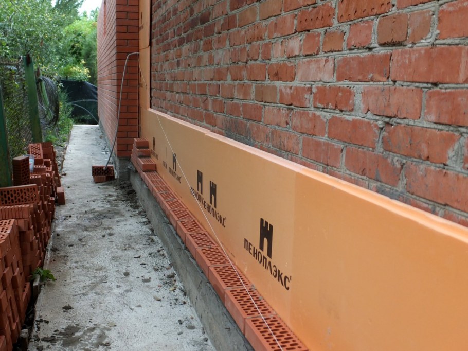 Покрашенный фасад