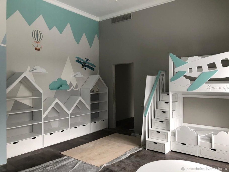 Интерьер в стиле авиации