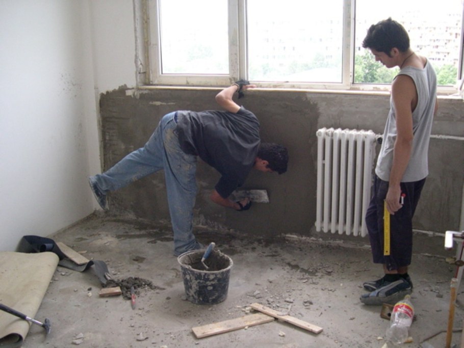 Строительные работы в квартире