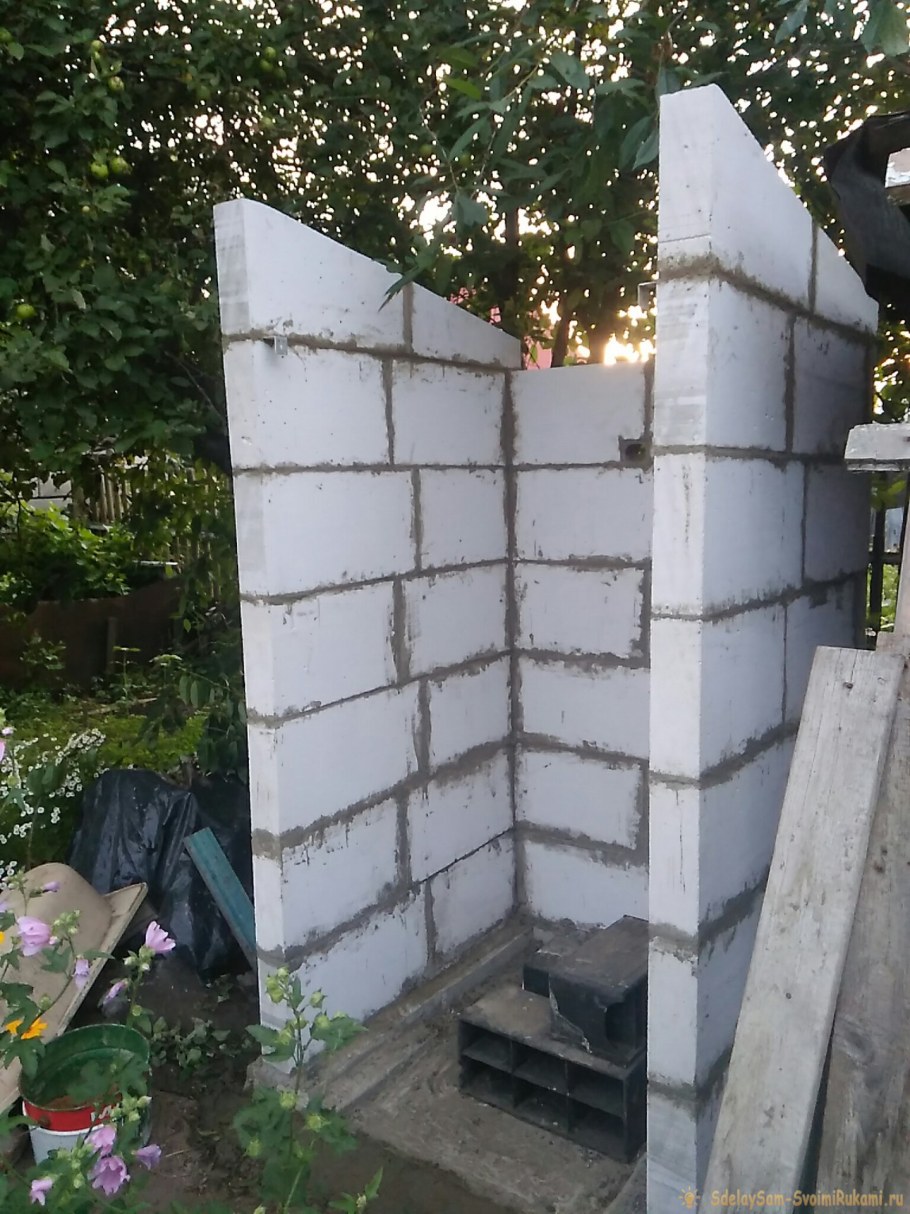 Выгребная яма из кирпича