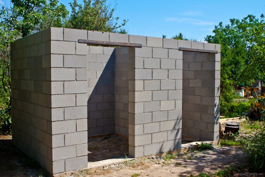 Выгребная яма из кирпича
