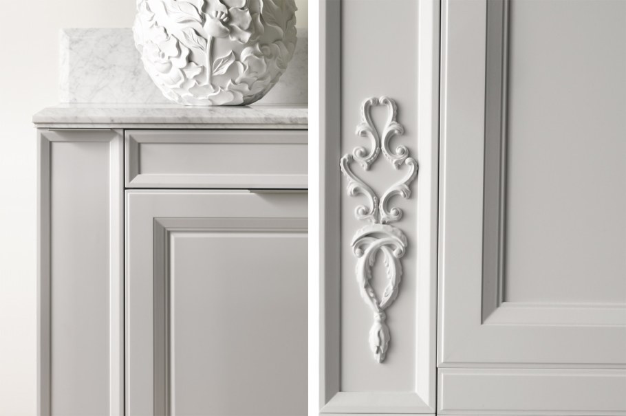 Хелен Фарбен кухонные фасады рифленые