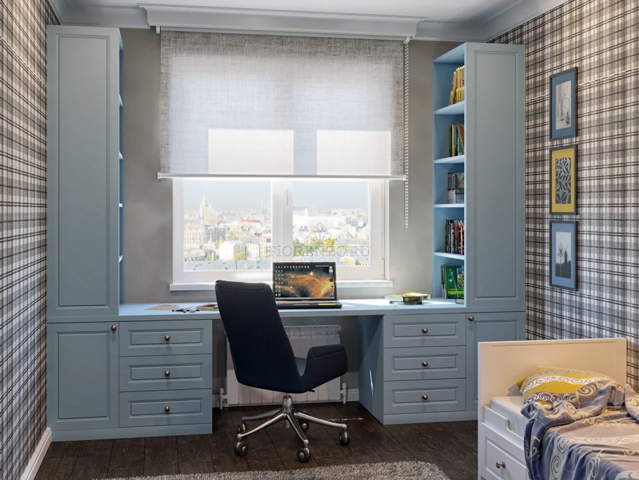 Детская для двоих детей 12 кв м