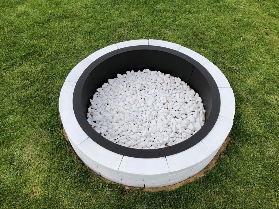 Кострище из бетона