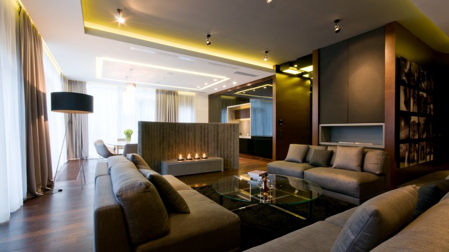 Интерьер гостиной