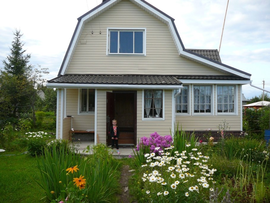 Бабушкин палисадник в деревне