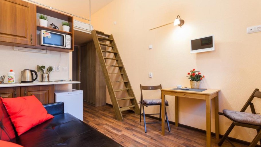 Двухуровневая квартира студия 30 кв2