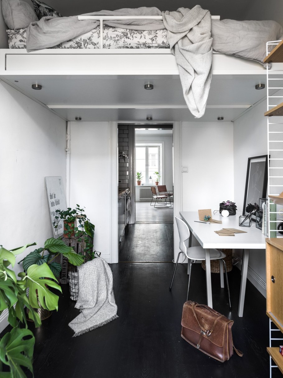 Двухъярусная однокомнатная квартира