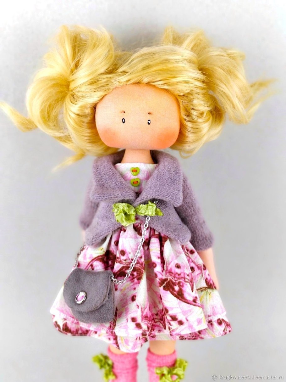 Игровая текстильная кукла