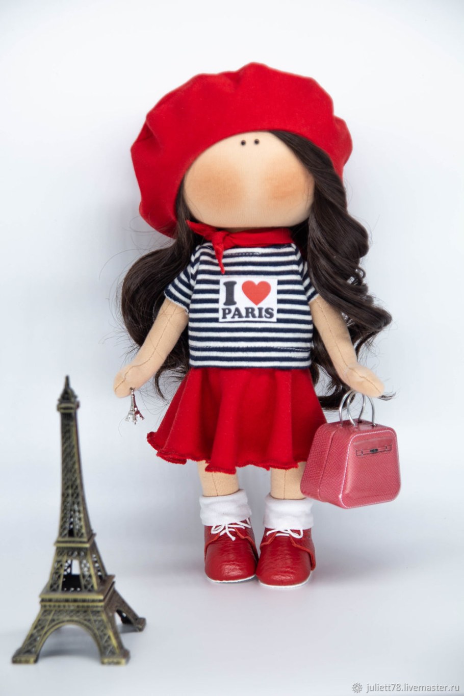 Кукла тыквоголовка Парижанка