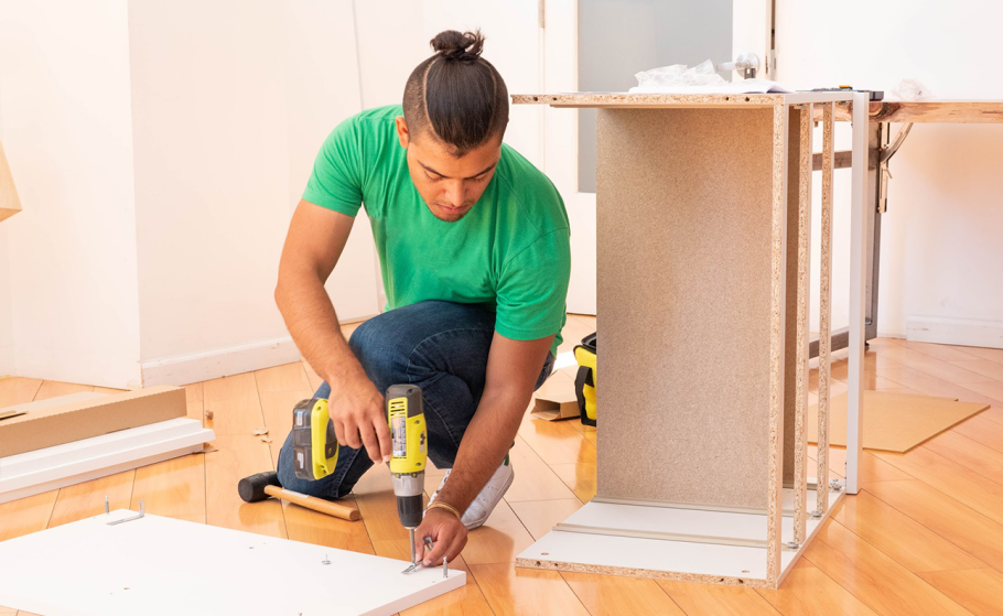 Выбеленное дерево ЛДСП мебель