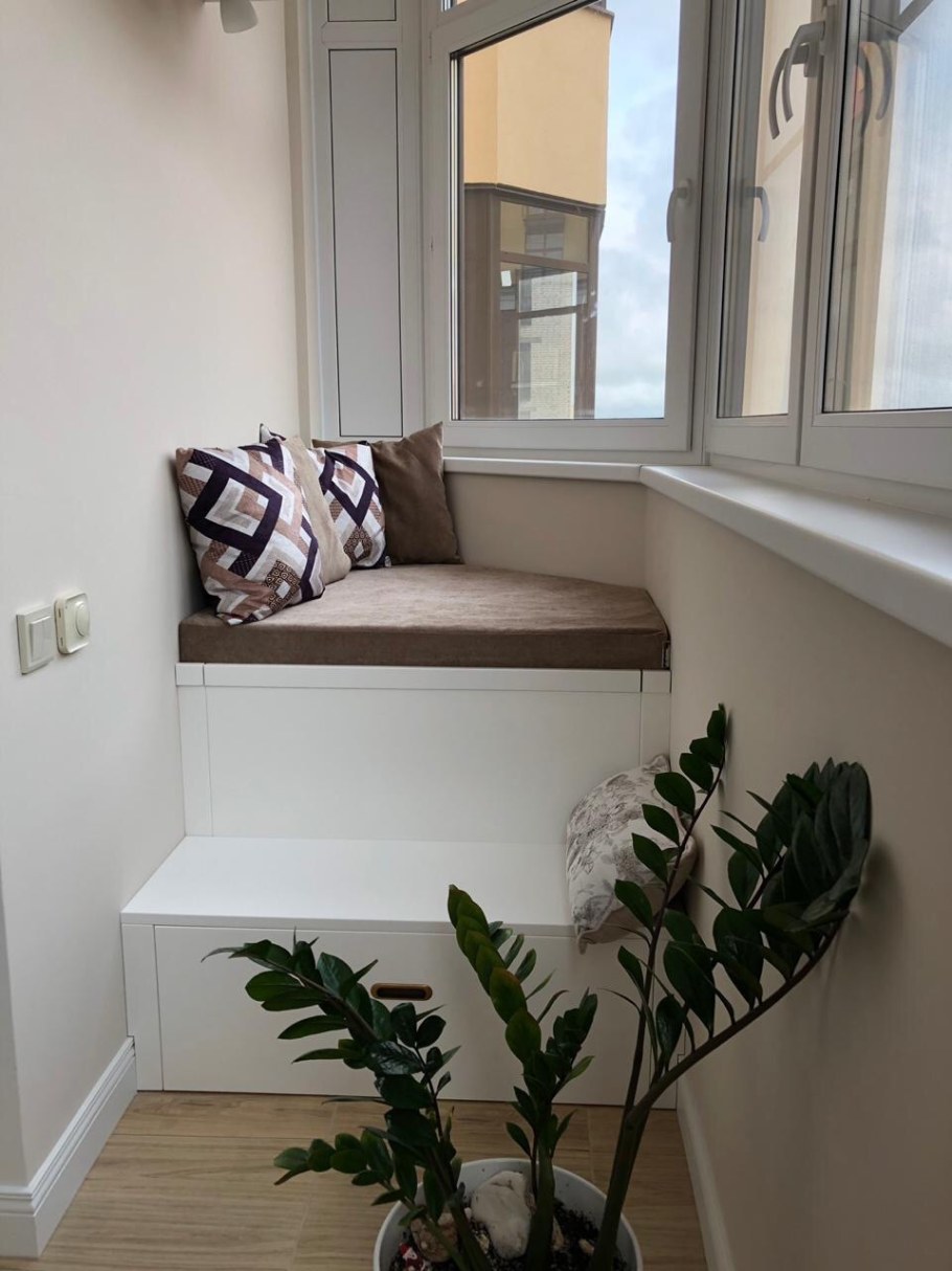 Диван в эркер на кухню п44т