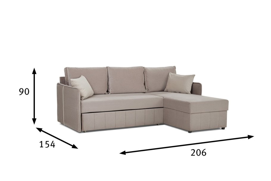 Хофф диван слим угловой