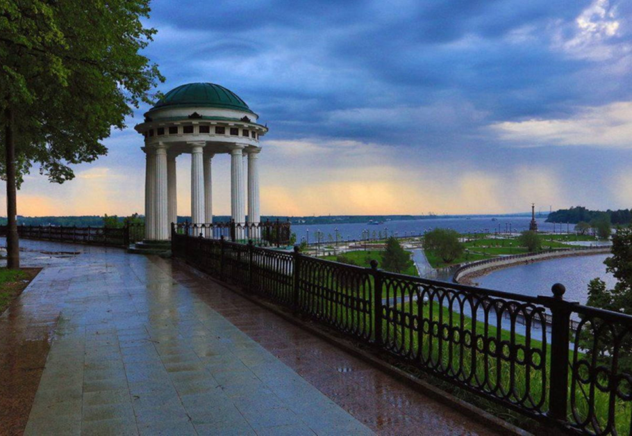 Волжская набережная Ярославль