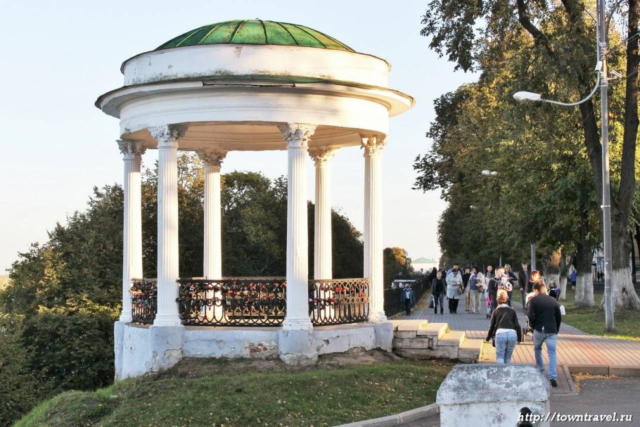 Волжская набережная Ярославль