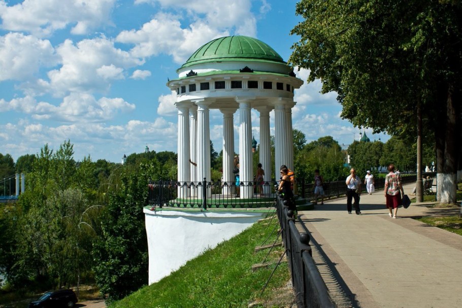 Беседка-Ротонда на Волжской набережной