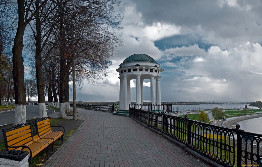 Ярославль набережная лето