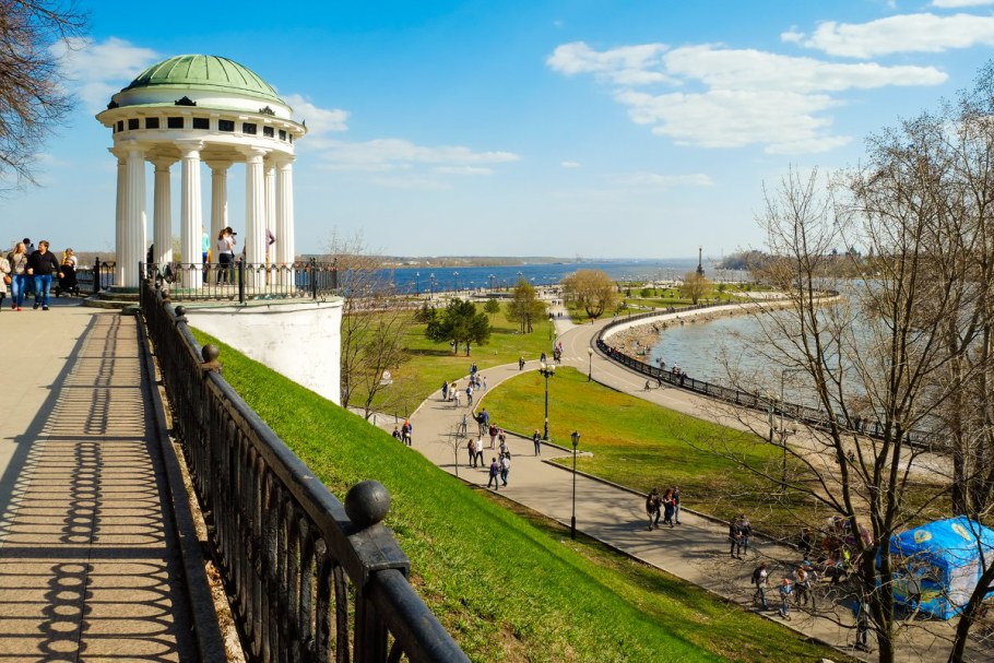 Ярославль Ротонда на набережной