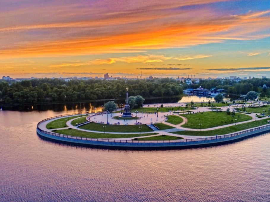 Музейная набережная Ярославля