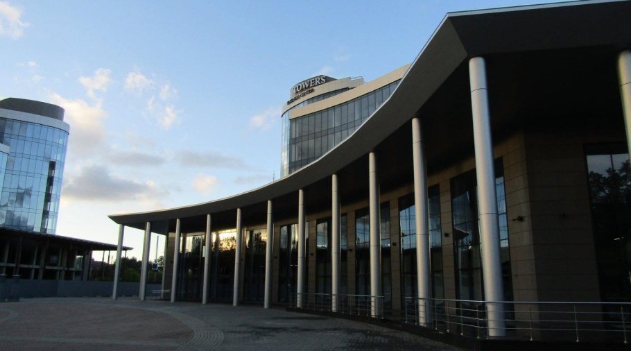 Центр Ярославля ночью