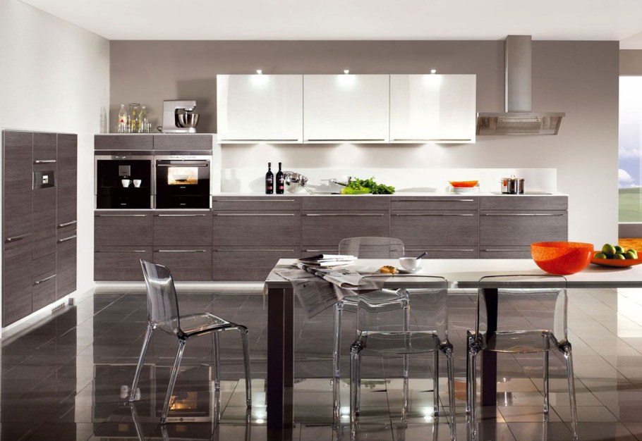 Кухни Scavolini фасад дерево