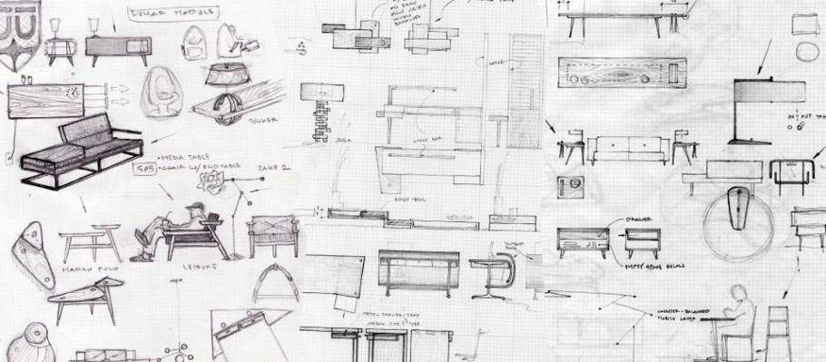 Лофт мебель эскизы чертежи