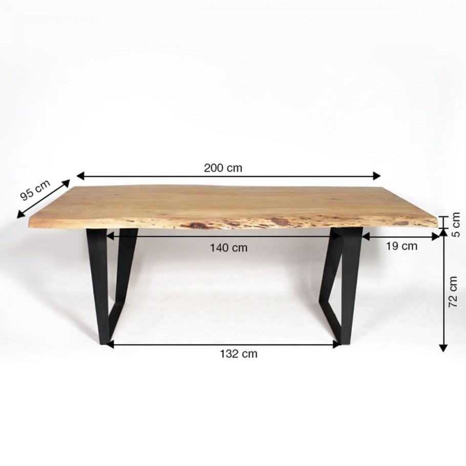 Чертеж лавочки из профильной трубы с размерами