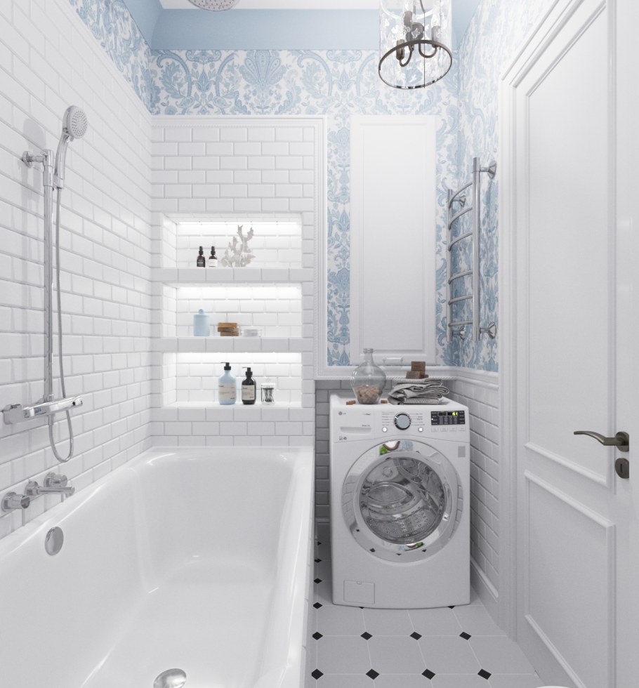 Ванная комната в сталинке