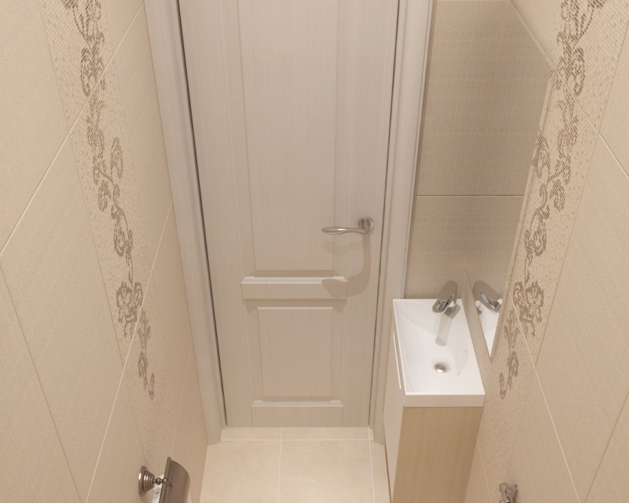 Плитка в ванной сталинка