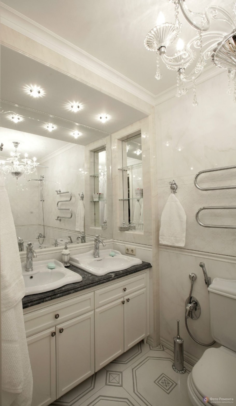 Ванная комната в сталинке стиль