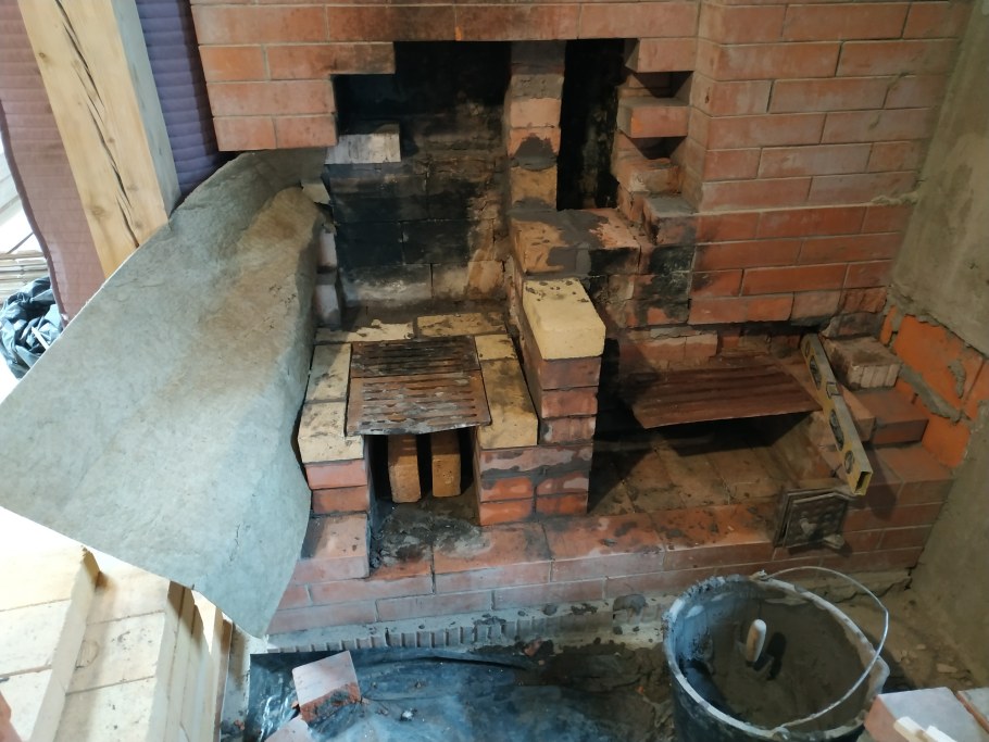 Реконструкция кирпичной печи