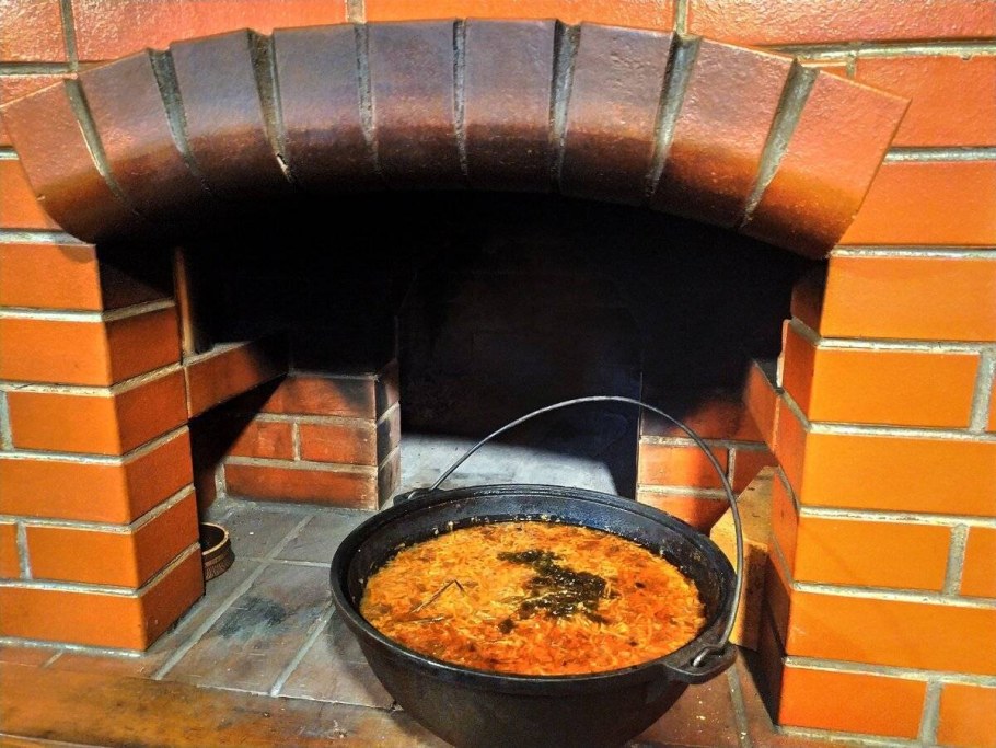 Кирпичная печь с водяным контуром