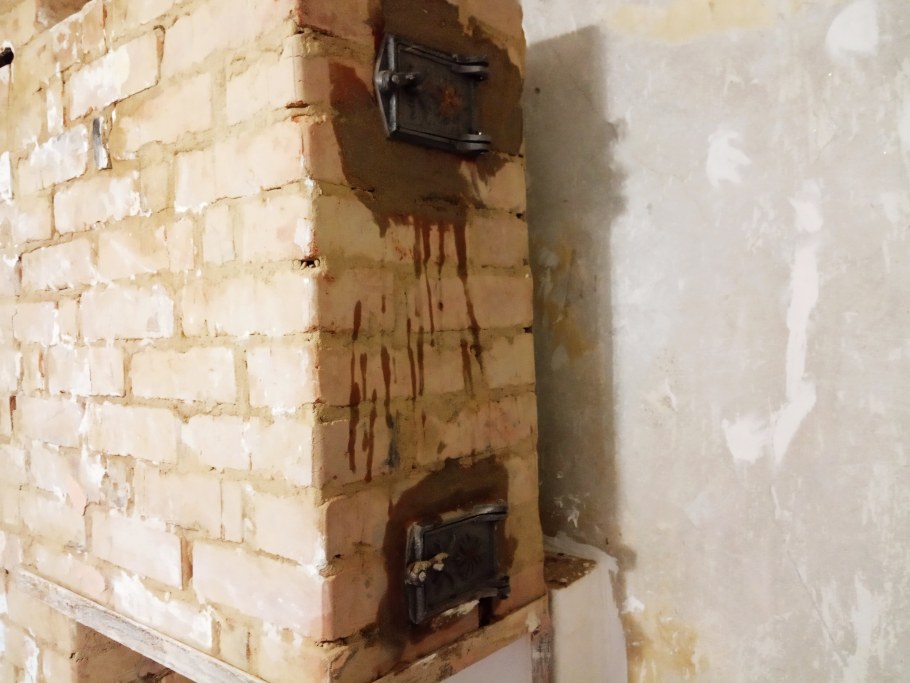 Переборка топки печи