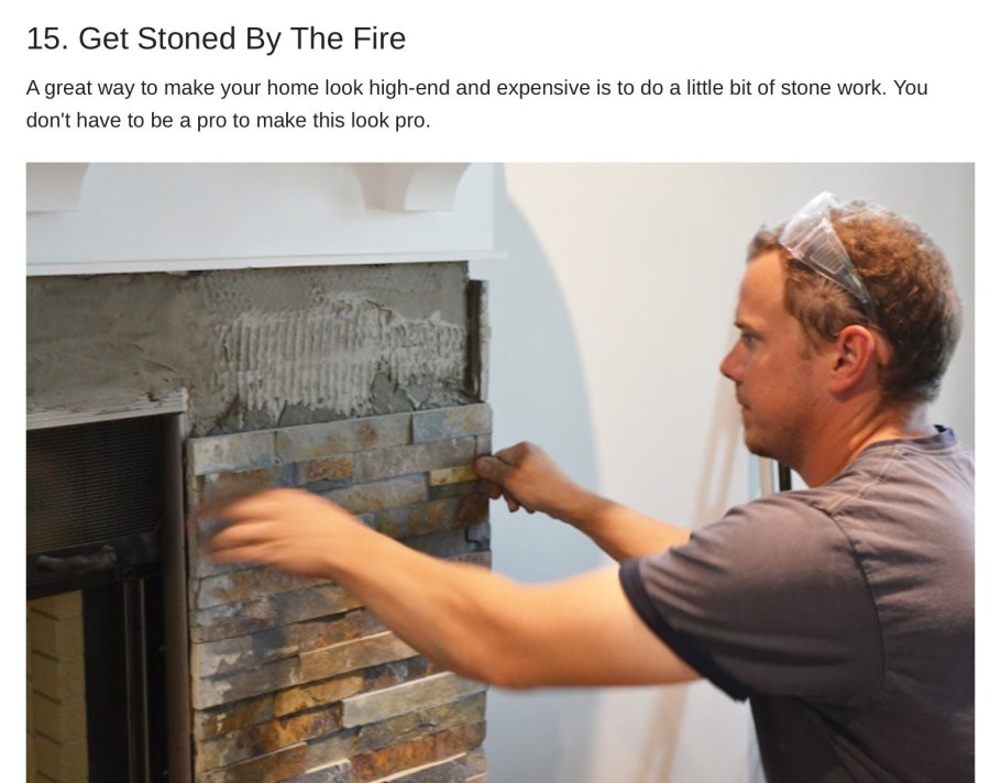 Печь в доме из кирпича