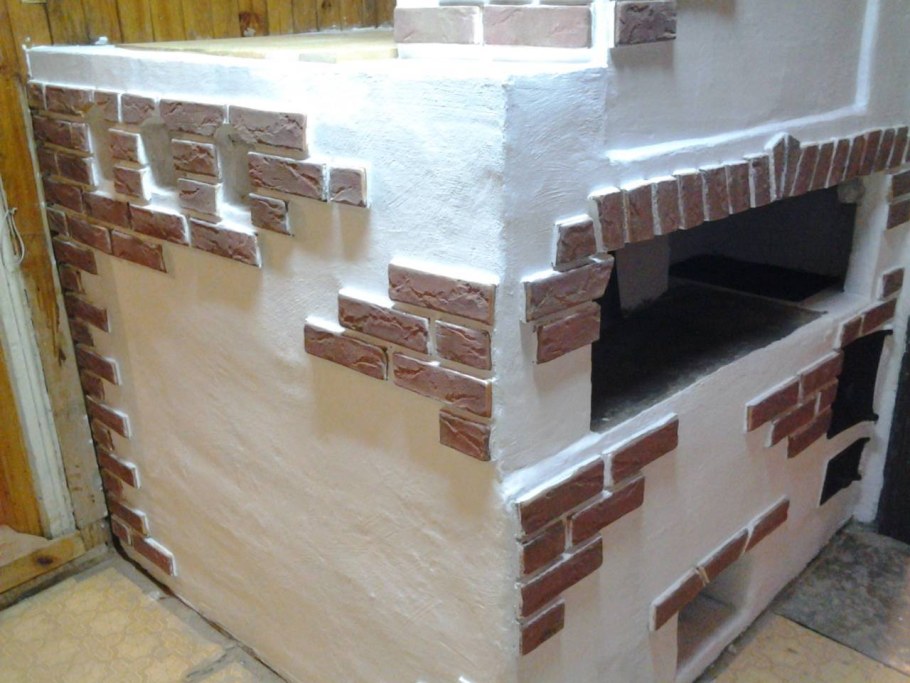 Перекладка топки печи