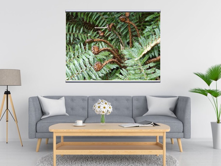 Интерьерная картина папоротник