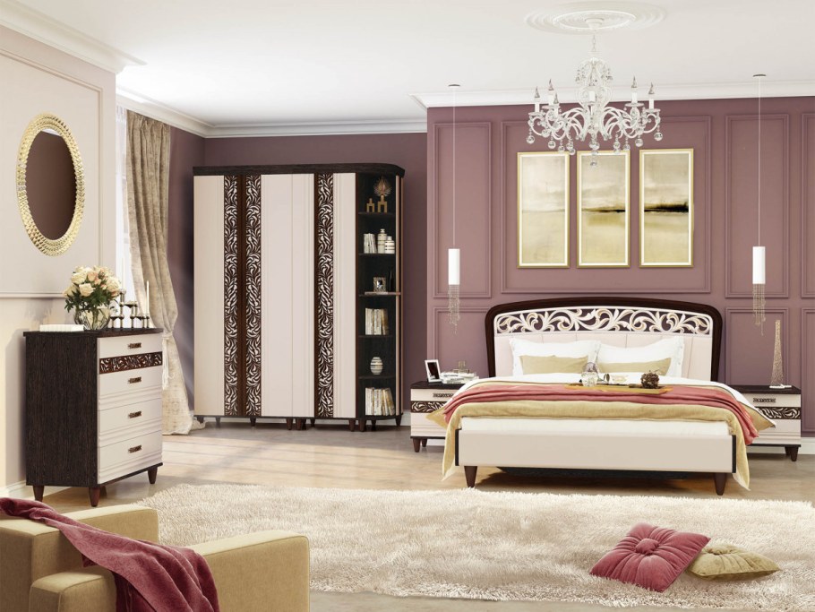 Любимый дом мебель Александрия спальня