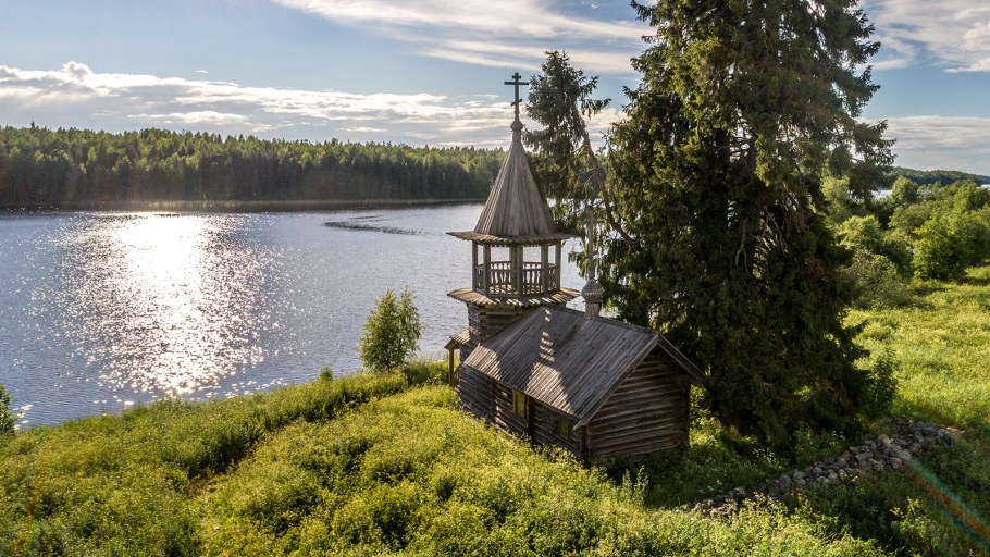Деревня Космозеро Карелия