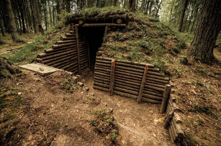 Сибирские деревни в тайге Байкал