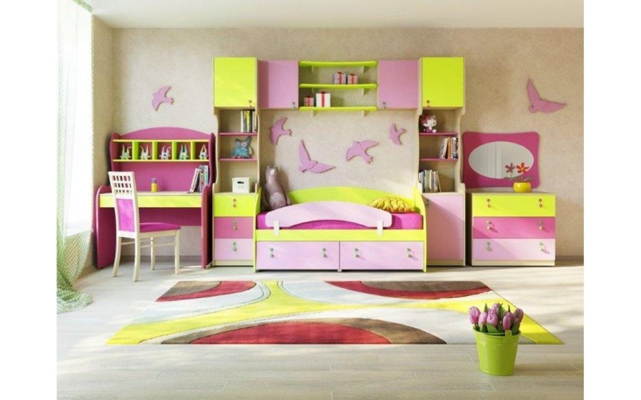 Комплект мебели для девочки Миа (Софтформ)