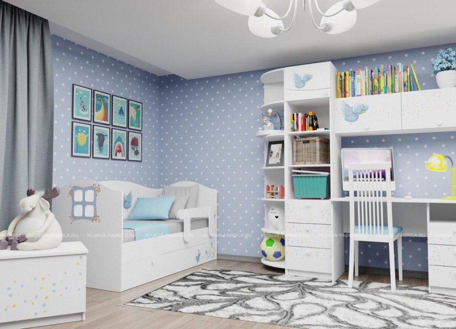 Детская комната мишка Тедди