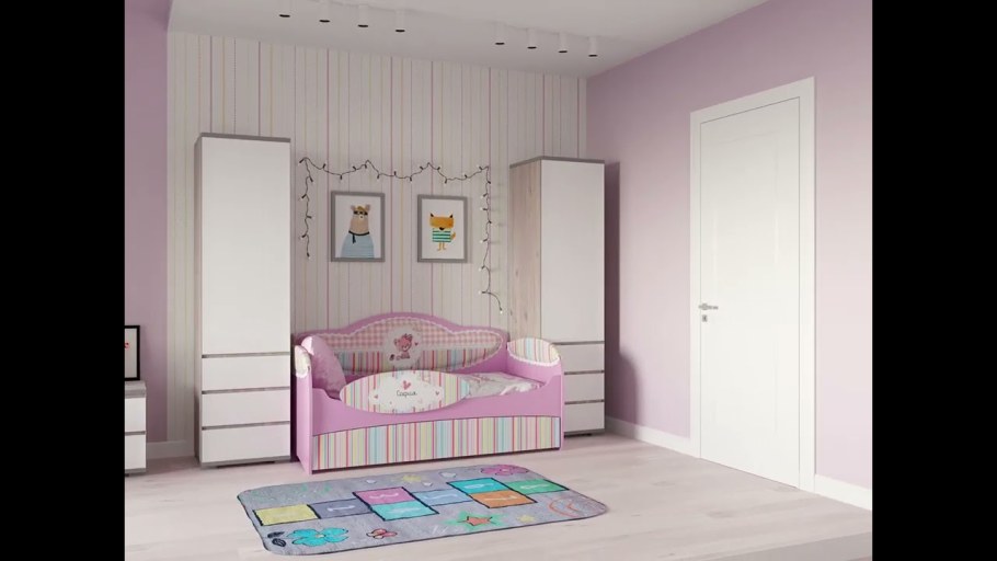 Детская Миа розовая