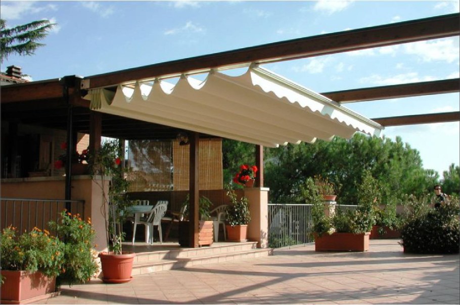 Пергольная маркиза (пергола)